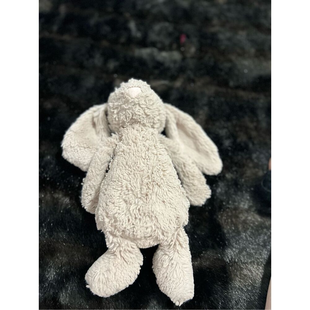 Jellycat London Bashful Bunny Rabbit 12" Plush Stuffed Animal Taupe / Tan - Picture 2 of 4